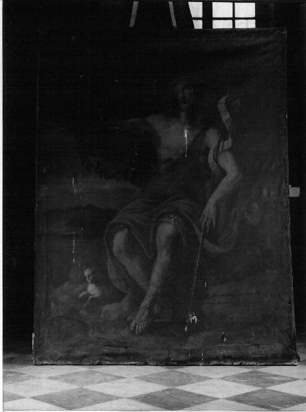 San Giovanni Battista (dipinto, opera isolata) - ambito genovese (sec. XVII)