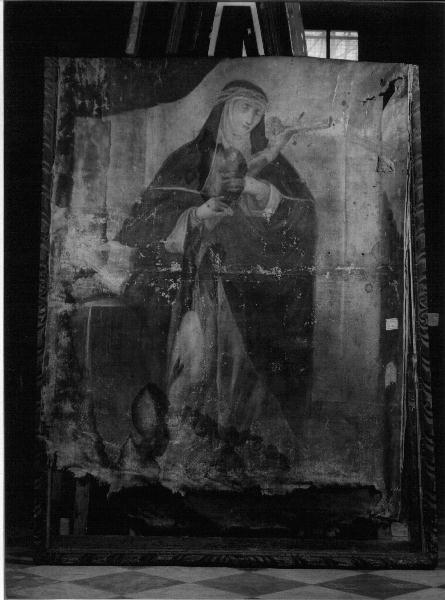 Santa Teresa (dipinto, opera isolata) - ambito genovese (sec. XVII)