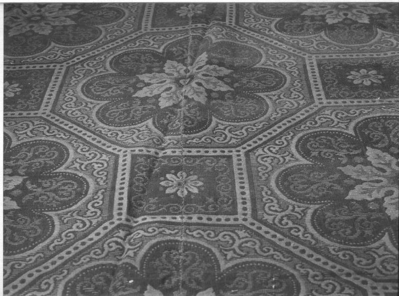 motivi decorativi floreali (tappeto d'altare, opera isolata) - manifattura italiana (secc. XIX/ XX)