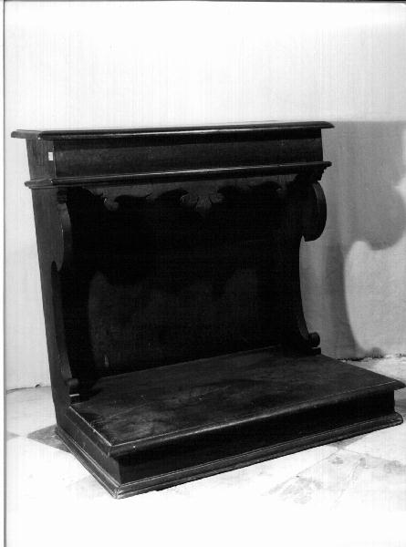 inginocchiatoio, coppia - bottega ligure (prima metà sec. XVIII)