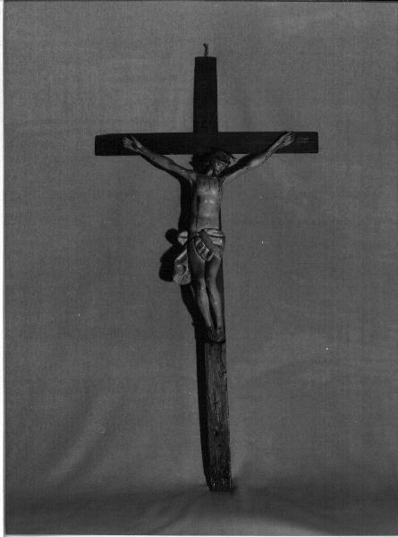 CRISTO CROCIFISSO (crocifisso, opera isolata) - bottega ligure (seconda metà sec. XVIII)