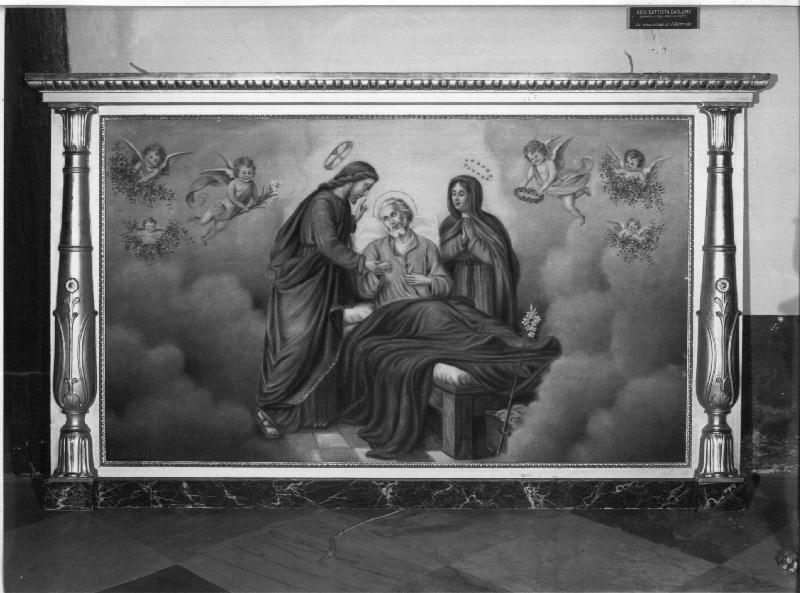 cornice di paliotto, elemento d'insieme - bottega ligure (inizio sec. XX)