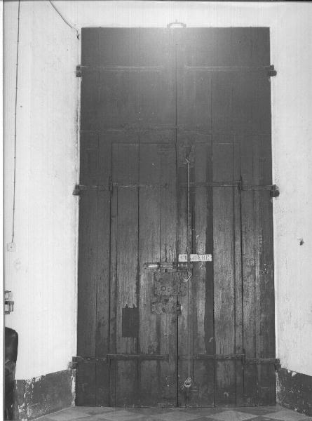 portone, insieme - bottega ligure (seconda metà sec. XVII)