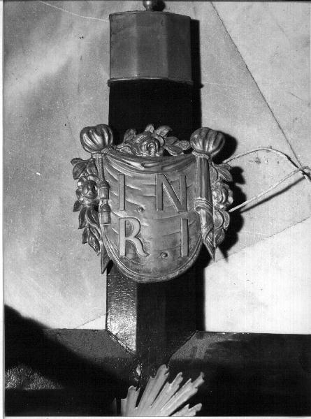 targa, elemento d'insieme - PRODUZIONE LIGURE (inizio sec. XIX)