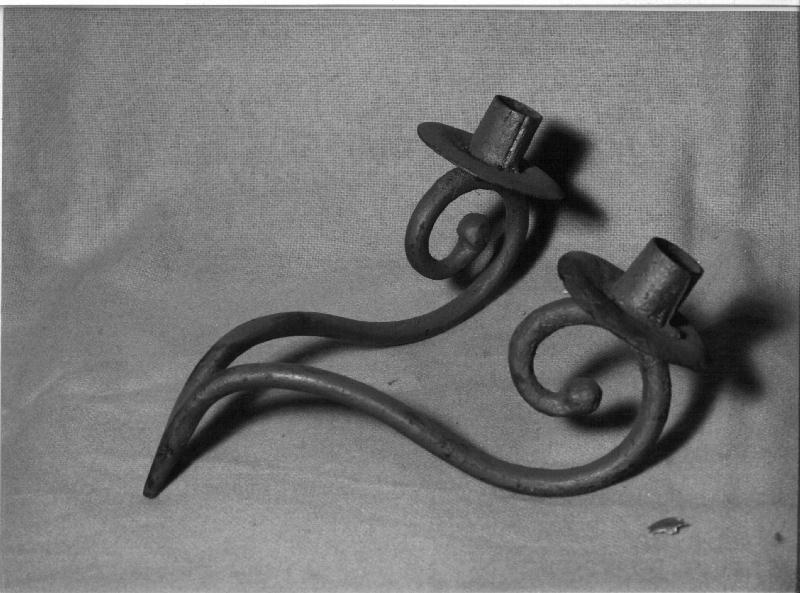 candeliere da parete, coppia - PRODUZIONE LIGURE (secondo quarto sec. XIX)