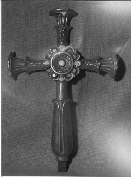 croce, opera isolata - bottega ligure (secondo quarto sec. XIX)