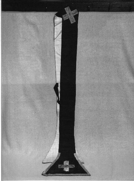 stola, opera isolata - manifattura ligure (ultimo quarto sec. XVIII)