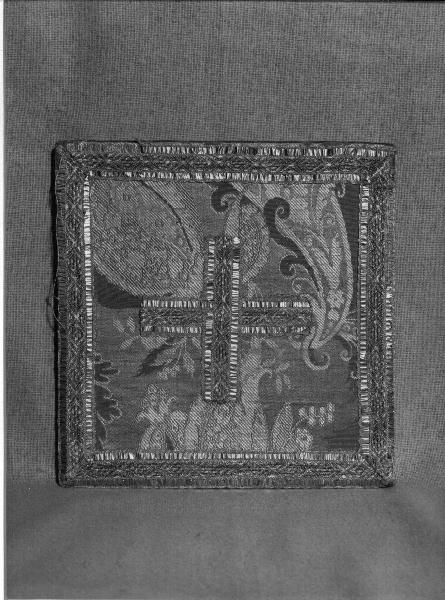 borsa, elemento d'insieme - manifattura ligure (seconda metà sec. XIX)