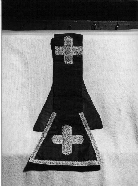 manipolo, opera isolata - manifattura ligure (seconda metà sec. XIX)