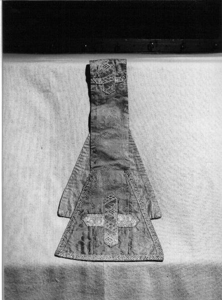 manipolo, opera isolata - manifattura ligure (secc. XVIII/ XIX)