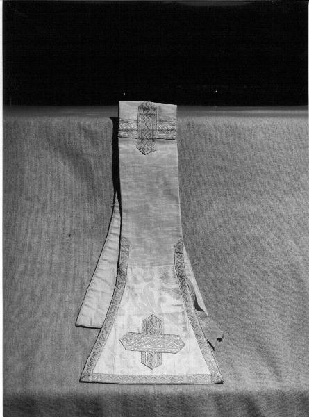 manipolo, opera isolata - manifattura ligure (secondo quarto sec. XX)