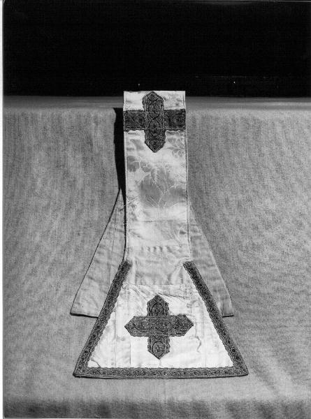 manipolo, opera isolata - manifattura ligure (ultimo quarto sec. XIX)