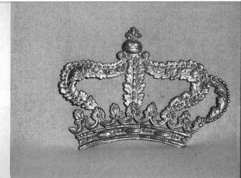 corona da dipinto, opera isolata - bottega ligure (secondo quarto sec. XIX)