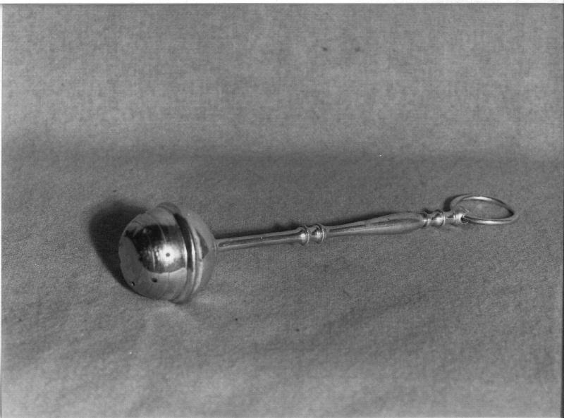 aspersorio, opera isolata - bottega ligure (secc. XIX/ XX)