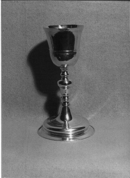 calice, elemento d'insieme - bottega ligure (prima metà, prima metà sec. XVIII, sec. XX)