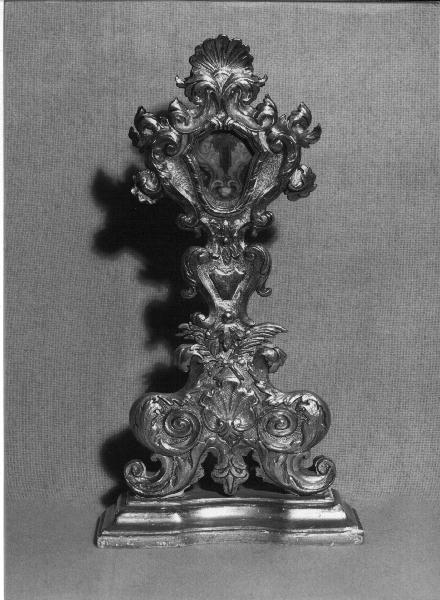 reliquiario, opera isolata - bottega ligure (prima metà sec. XVIII)