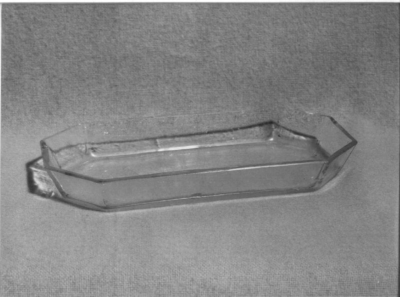 vassoio porta ampolline, opera isolata - PRODUZIONE LIGURE (metà sec. XIX)