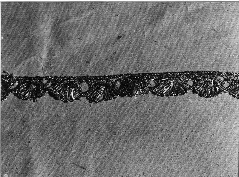 gallone, opera isolata - manifattura ligure (secc. XVIII/ XIX)