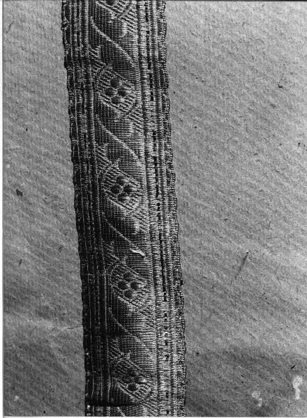 gallone, opera isolata - manifattura ligure (sec. XIX)