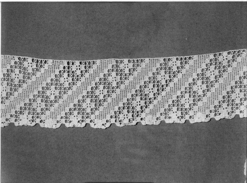 merletto, opera isolata - manifattura ligure (secc. XIX/ XX)