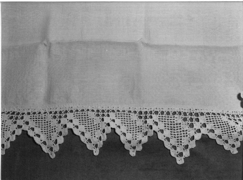 asciugamano, opera isolata - manifattura ligure (primo quarto sec. XX)