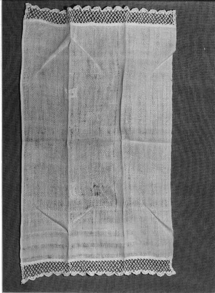 MANUTERGIO, opera isolata - manifattura ligure (sec. XIX)