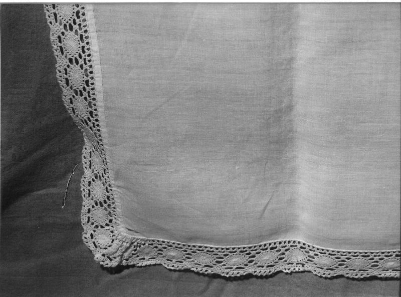 tovaglia d'altare, opera isolata - manifattura ligure (terzo quarto sec. XIX)