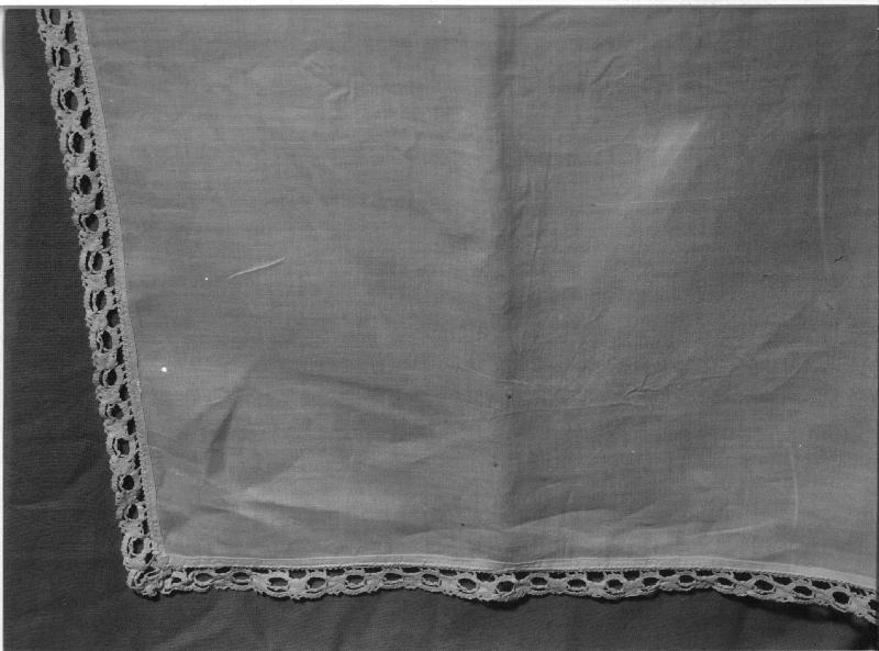 tovaglia d'altare, opera isolata - manifattura ligure (secc. XIX/ XX)