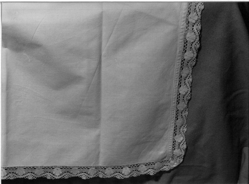 tovaglia da comunione, opera isolata - manifattura ligure (metà sec. XIX)