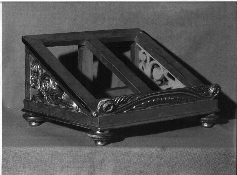 leggio d'altare, serie - bottega ligure (secondo quarto sec. XIX)