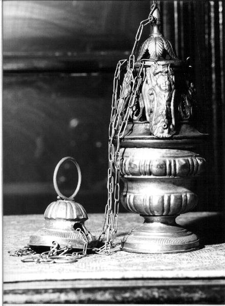 turibolo, opera isolata - PRODUZIONE LIGURE (seconda metà sec. XIX)