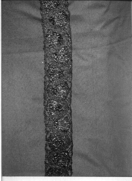 gallone, opera isolata - manifattura ligure (fine/inizio secc. XVIII/ XIX)