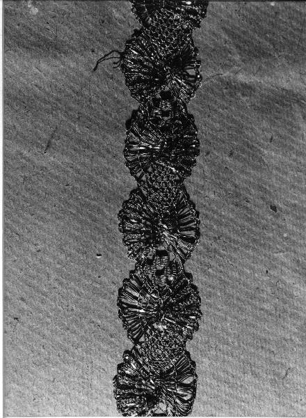 gallone, opera isolata - manifattura ligure (prima metà sec. XIX)