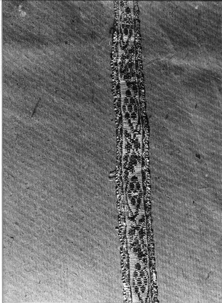 gallone, opera isolata - manifattura ligure (secc. XIX/ XX)