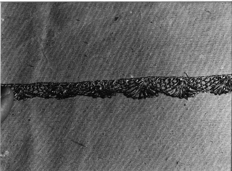 gallone, opera isolata - manifattura ligure (secc. XVIII/ XIX)