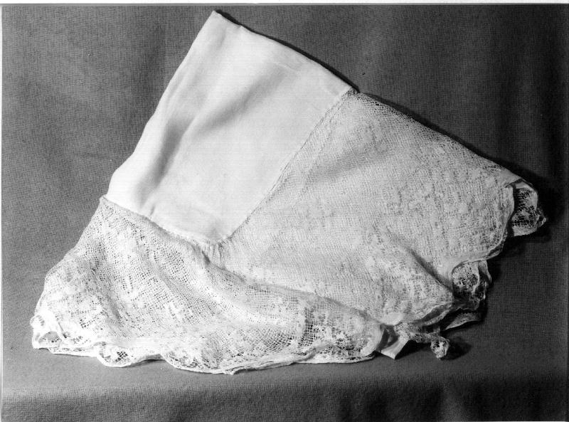 tovaglia d'altare, opera isolata - manifattura ligure (metà sec. XIX)