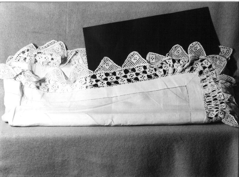 tovaglia d'altare, opera isolata - manifattura ligure (metà sec. XIX)