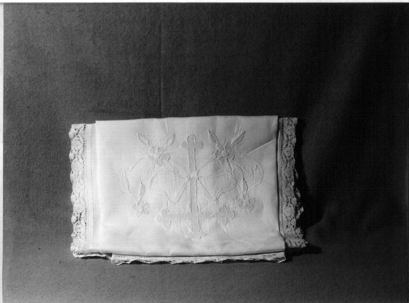 amitto, opera isolata - manifattura ligure (secc. XIX/ XX)