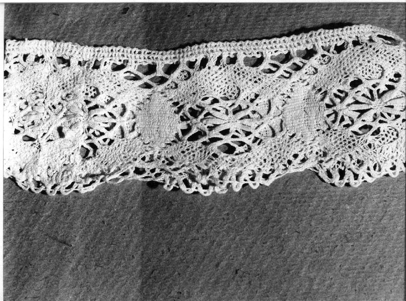 merletto, opera isolata - manifattura ligure (ultimo quarto sec. XIX)