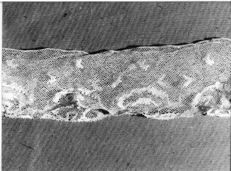 merletto, opera isolata - manifattura ligure (ultimo quarto sec. XVIII)