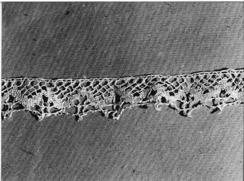 merletto, opera isolata - manifattura ligure (prima metà sec. XIX)