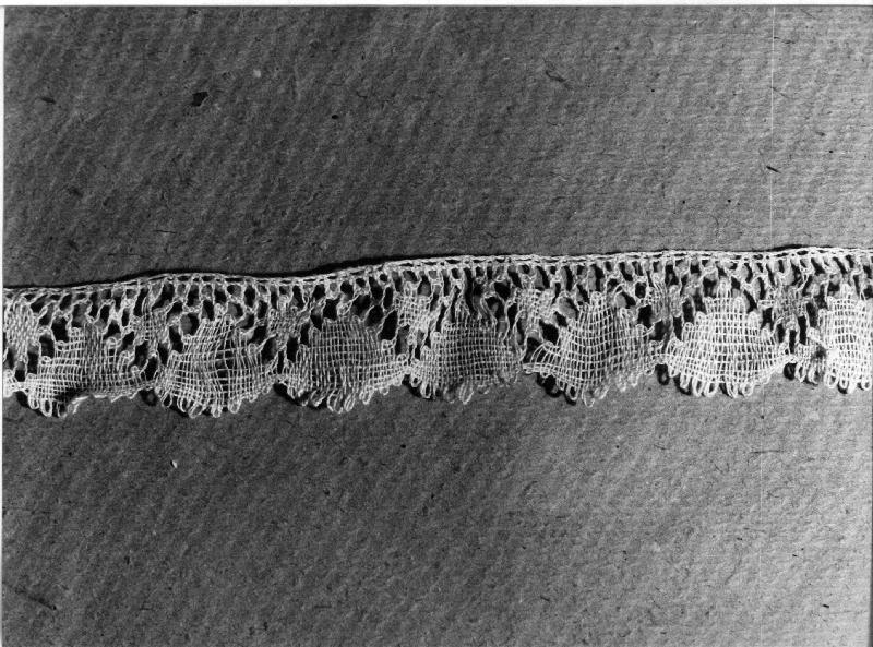 merletto, opera isolata - manifattura ligure (ultimo quarto sec. XIX)