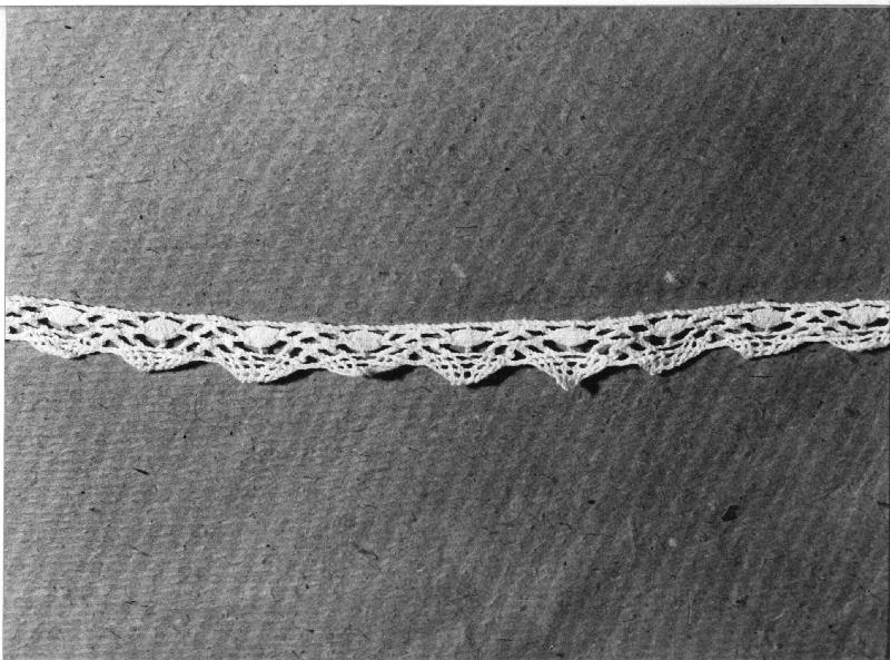 merletto, opera isolata - manifattura ligure (seconda metà sec. XIX)