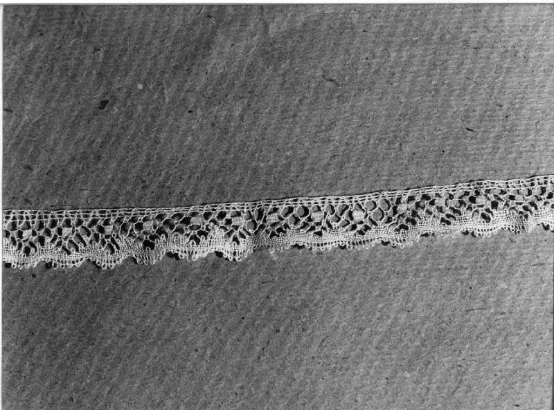 merletto, opera isolata - manifattura ligure (fine/inizio secc. XVIII/ XIX)