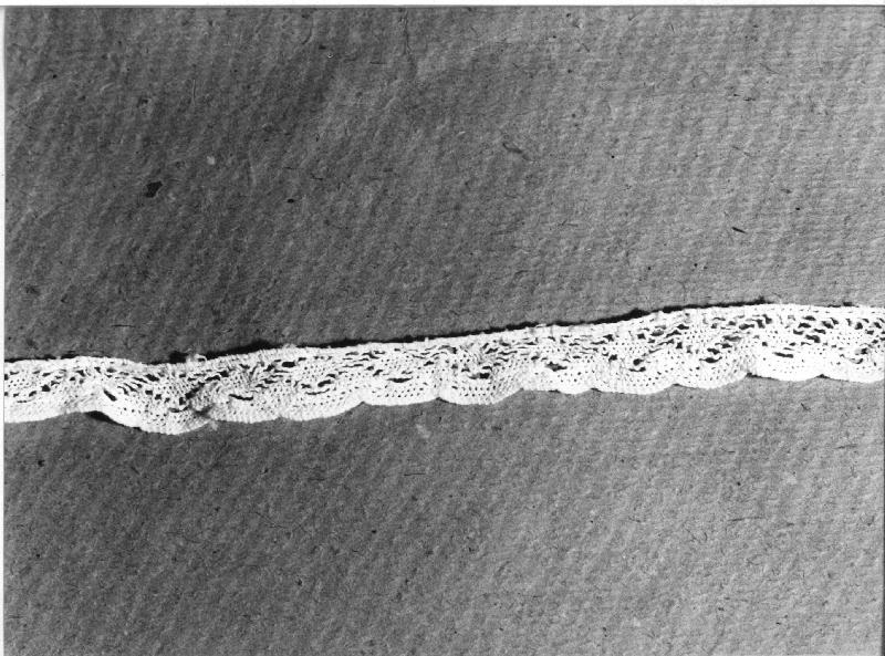 merletto, opera isolata - manifattura ligure (metà sec. XIX)