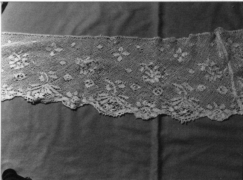 merletto, opera isolata - manifattura ligure (sec. XIX)