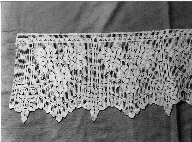 merletto, coppia - manifattura ligure (fine/inizio secc. XIX/ XX)