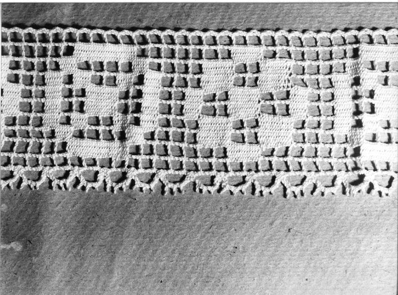 merletto, opera isolata - manifattura ligure (secondo quarto sec. XX)