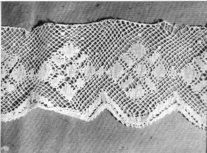 merletto, opera isolata - manifattura ligure (ultimo quarto sec. XIX)