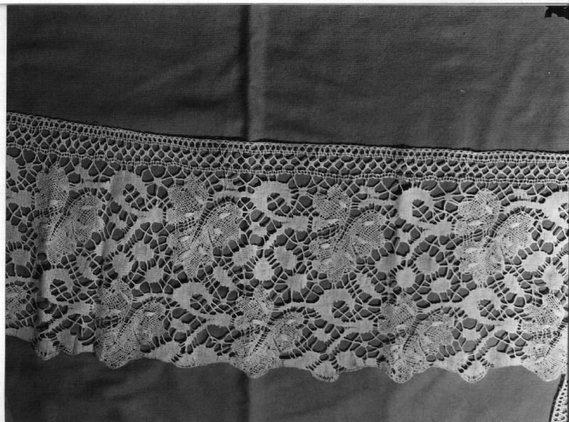 merletto, serie - manifattura ligure (inizio sec. XIX)